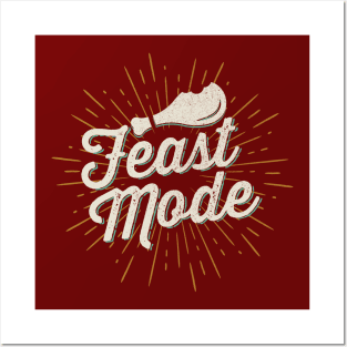 Feast Mode Retro Posters and Art